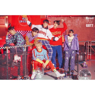 โปสเตอร์ รูปถ่าย บอยแบนด์ เกาหลี GOT7 갓세븐 POSTER 24"x35" Inch Korea Boy Band K-pop Hip Hop R&amp;B v17