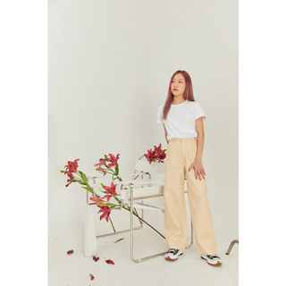 Butterscotth 70s teens trousers (seasonal color) - PRE-ORDER สินค้ารอ 7-14 วัน