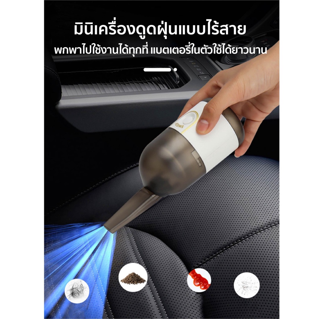 ภาพหน้าปกสินค้าST เครื่องดูดฝุ่นmini USB ขนาดเล็ก แบบพกพา ดูดฝุ่นแป้นพิมพ์ Dust Sweeper เครื่องดูดฝุ่นไร้สาย จากร้าน goodquality3c บน Shopee