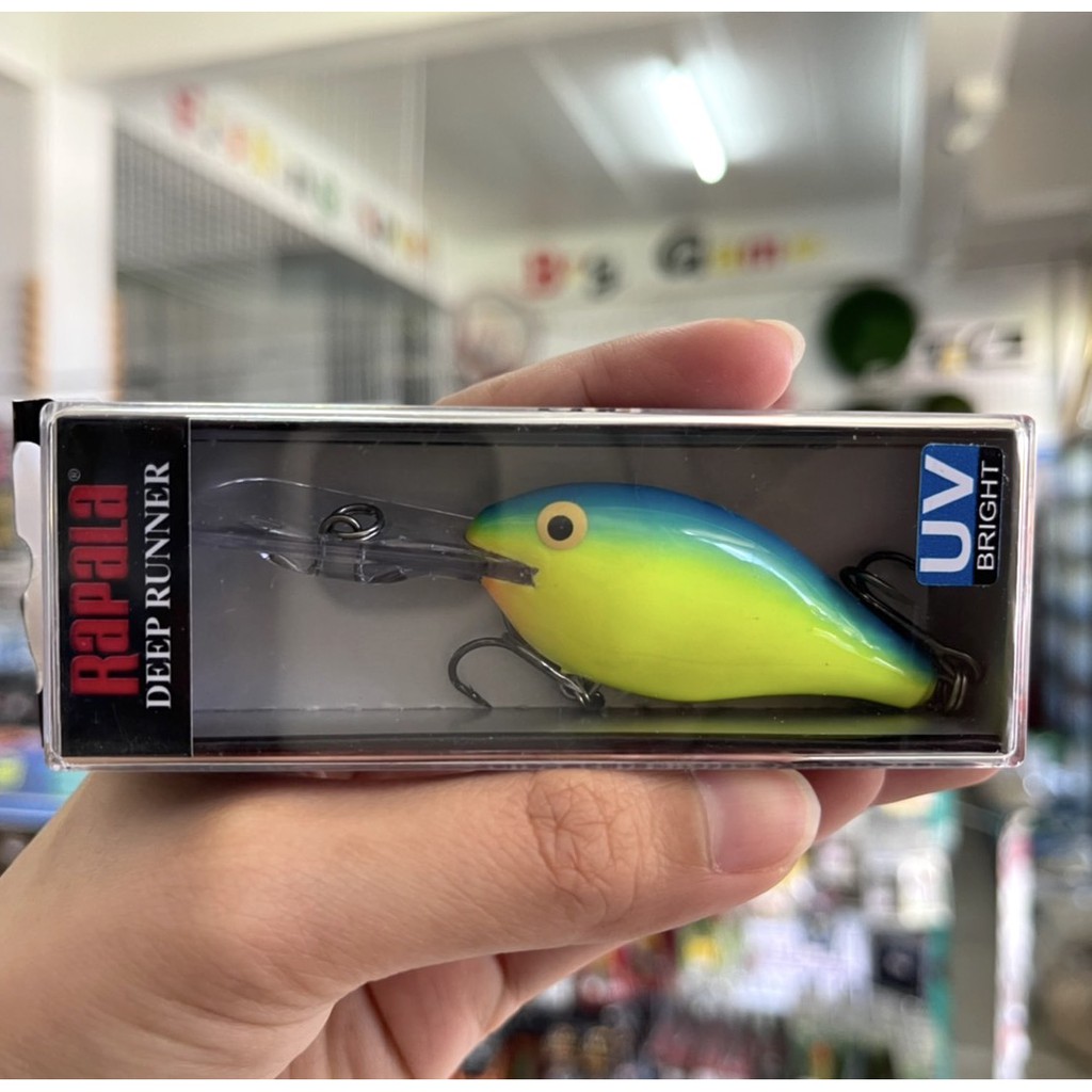 Leurre Rapala Risto Rap RR-7 PSD Couleur Prune - Neuf En Boîte Scellée - Leur De Pêche Crankbait