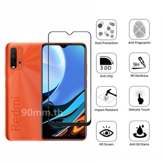 (พร้อมส่งในไทย)ฟิล์มกระจกเต็มจอ​ For Xiaomi Redmi9T 9H