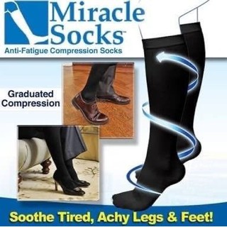 ถุงเท้าบรรเทาและบำบัดอาหารปวดเมื่อยกล้ามเนื้อ Miracle Socks