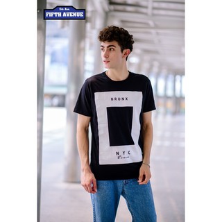 เสื้อยืดขายดี5thave รุ่น Gap Geometry  Collection  BRONX (บรองซ์)S-3XL