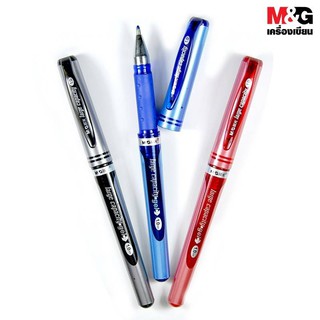 ปากกา M&amp;G AGP13604 ปากกาเจล แบบปลอก GEL PEN ขนาด 1.0 mm.มีหมึกสีน้ำเงิน, สีดำ, สีแดง(1 ด้าม)