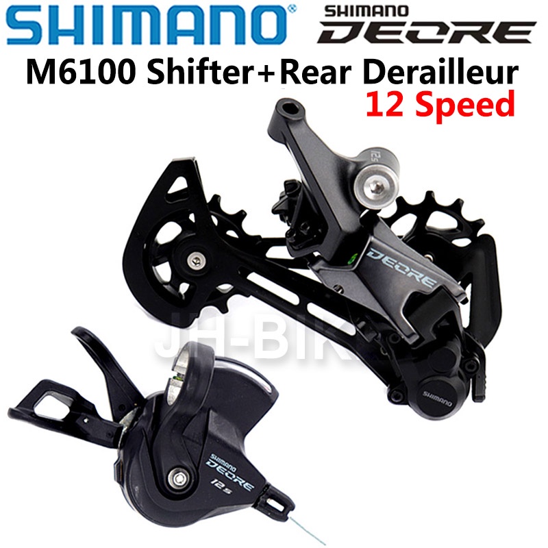 SHIMANO DEORE M6100 12 ความเร็ว Groupset SL M6100 คันเกียร์ + RD M6100 ...