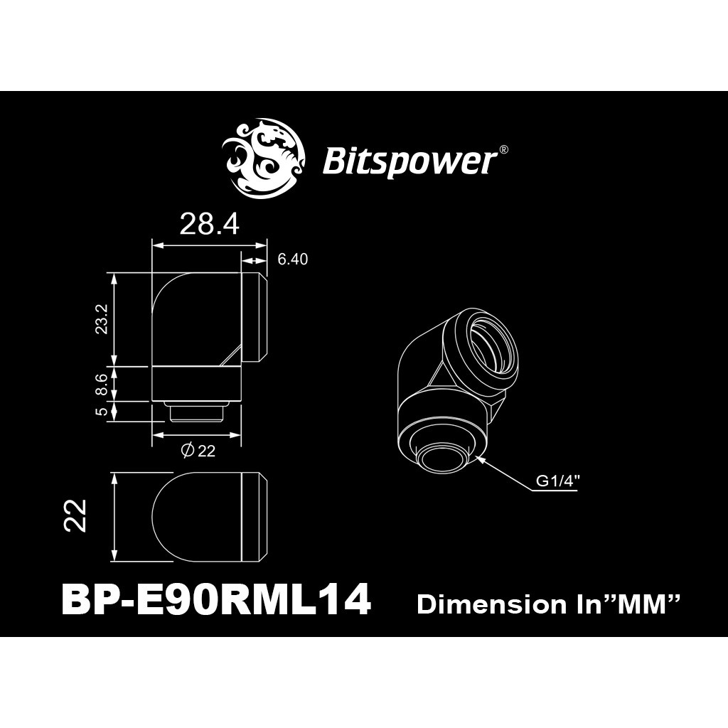 bitspower-silver-shining-enhance-rotary-g14-90-degree-multi-link-adapter-for-od-14mm