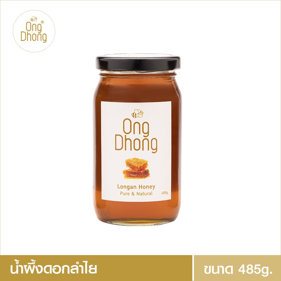 ภาพหน้าปกสินค้าOngDhong Longan Honey 485g น้ำผึ้งอองตอง น้ำผึ้งลำไย 485 กรัม (1 ขวด) จากร้าน ongdhong_honey บน Shopee