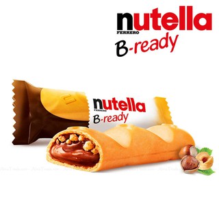 ภาพขนาดย่อของสินค้าNutella B-ready นูเทลล่า B-ready แบ่งขายเป็นชิ้น หมดอายุ 7/2022,9/2022