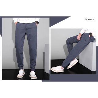 กางเกงขายาว กางเกงคาร์โก้ กางเกงจ็อกเกอร์ กางเกงขายาวจั้มขา กางเกงขาจั้ม (W9621)