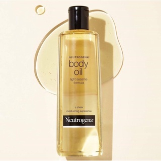 ใหม่ ของแท้ค่ะ 🔥 Neutrogena Body Oil Light Sesame Formula 250 ml. exp 14/12/2023