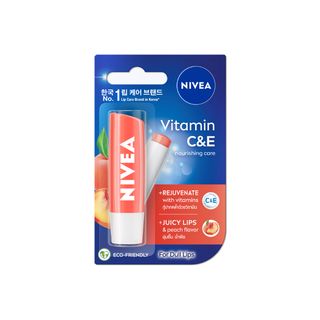 โปรโมชั่น : NIVEA นีเวีย ลิป บำรุงริมฝีปาก พีชชี่ ซี แอนด์ อี 4.8 กรัม