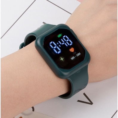 ภาพสินค้าAMELIA AW288 นาฬิกาข้อมือผู้หญิง นาฬิกา สปอร์ต นาฬิกาผู้ชาย นาฬิกาข้อมือ นาฬิกาดิจิตอล LED Watch สายซิลิโคน พร้อมส่ง จากร้าน amelia_sp บน Shopee ภาพที่ 2