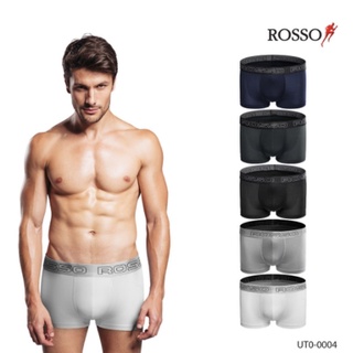 สินค้า กางเกงใน กางเกงในชาย ROSSO มีให้เลือกหลายรุ่นดูในภาพถัดไป ชั้นในชายทรง Trunks โชว์ยาง Modalราคา/1ตัว