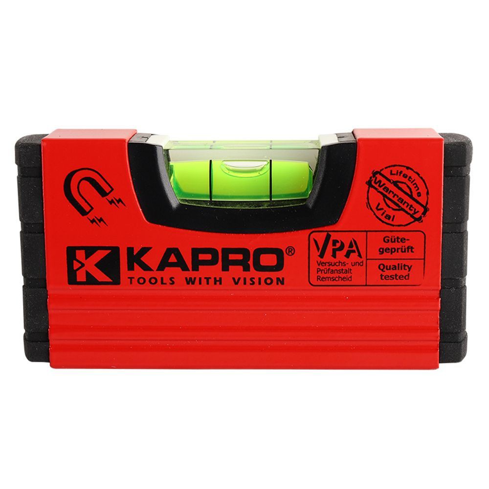 Measuring tool BOX KAPRO LEVEL 4" BLACKRED Hand tools Hardware hand