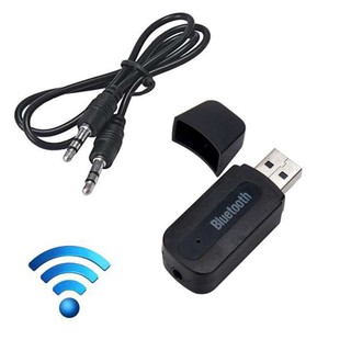 สินค้า USB Bluetooth BT-163 บลูทูธมิวสิครับสัญญาณเสียง 3.5mm แจ็คสเตอริโอไร้สาย USB A2DP Blutooth เพลงเสียง