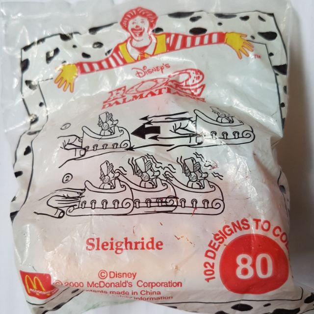 Disney's 102 Dalmatians McDonald happy meal Thailand ปี 2000 VG