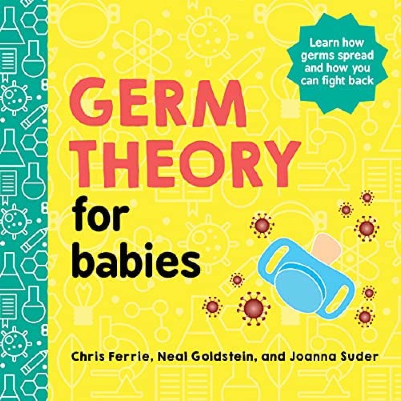 [หนังสือเด็ก ️] Germ Theory for Babies Baby University Chris Ferrie