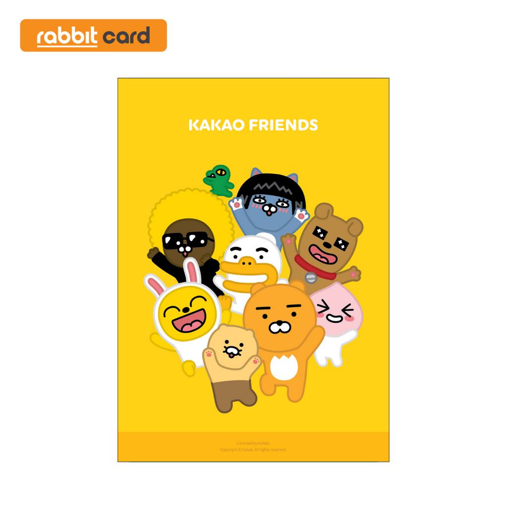 ภาพสินค้าRabbit Card บัตรแรบบิท KAKAO FRIENDS สำหรับนักเรียน-นักศึกษา (FRIENDS) จากร้าน rabbitcard_official บน Shopee ภาพที่ 2
