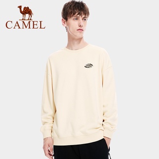 เสื้อกันหนาวแขนยาว Camel เสื้อกีฬากลางแจ้งสําหรับผู้ชาย