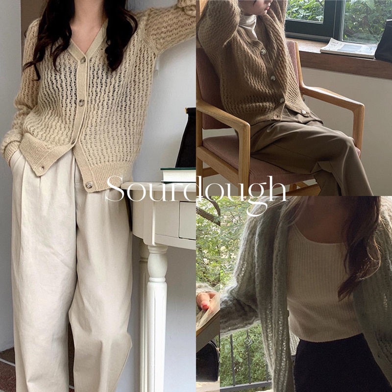 Wei cardigan-3col