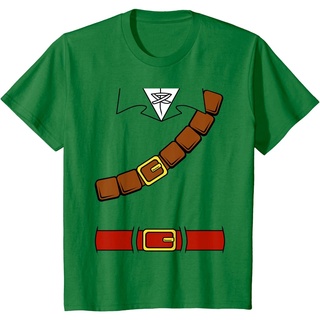 เสื้อยืดผู้ เสื้อยืดคอกลม แขนสั้น ผ้าฝ้าย พิมพ์ลาย Nintendo Zelda Basic Link Belt and Harness แฟชั่นฤดูร้อน สําหรับผู้ชา