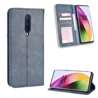 เคส OnePlus 8 Pro / OnePlus8 วินเทจ ฝาพับ One Plus 8 แม่เหล็ก กระเป๋าสตางค์ เคสหนัง PU ที่ใส่บัตร