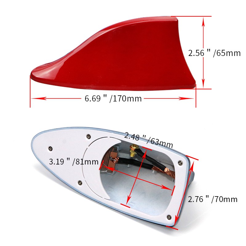เสาอากาศ-เสาอากาศรูปฉลาม-เสาอากาศติดรถยนต์-รับสัญญาณได้ชัดเจน-ใส่ได้ทุกรุ่น-มีหลายสีให้เลือก-car-shark-fin-roof-antenna