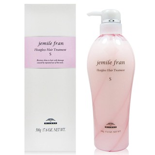 Jemile fran Heat gloss  500ml - S ทรีตเม้นท์สำหรับบำรุงเส้นผมสูตรสำหรับผมเส้นเล็ก ผมเรียบลื่นเงางาม