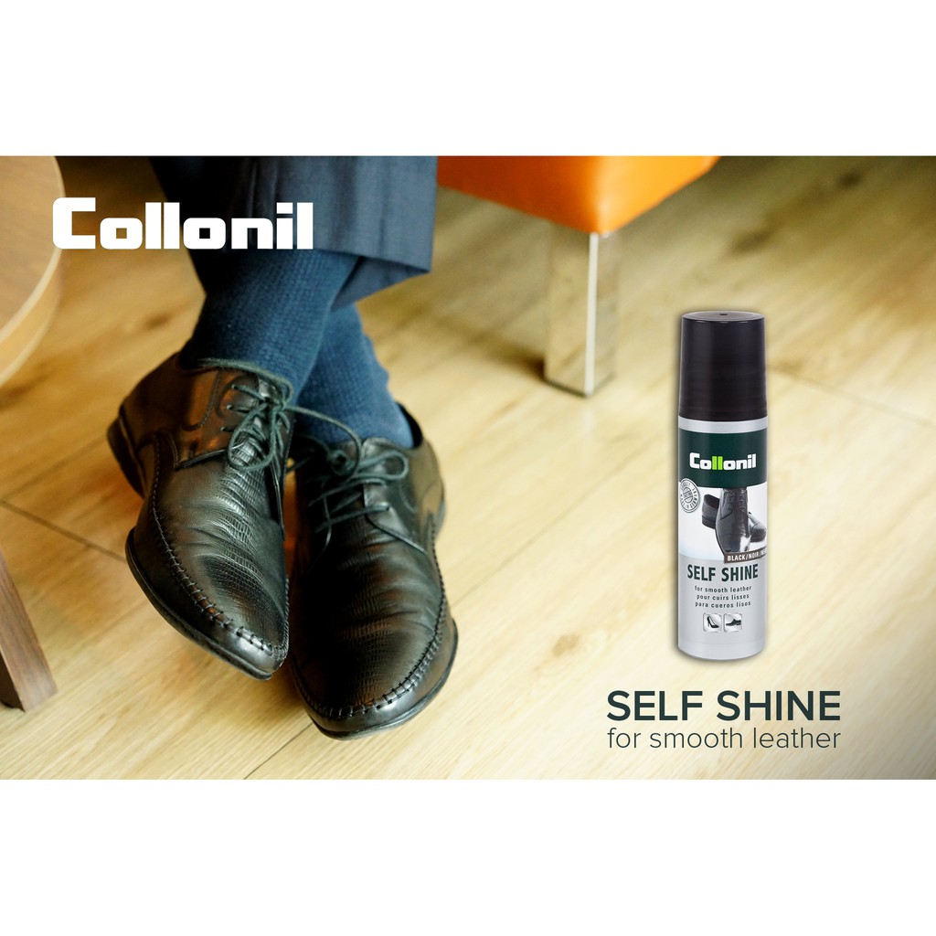 collonil-self-shine-100ml-โคโลนิลน้ำยาเคลือบเงารองเท้าหนัง-ดำ-น้ำตาล-ไม่มีสี