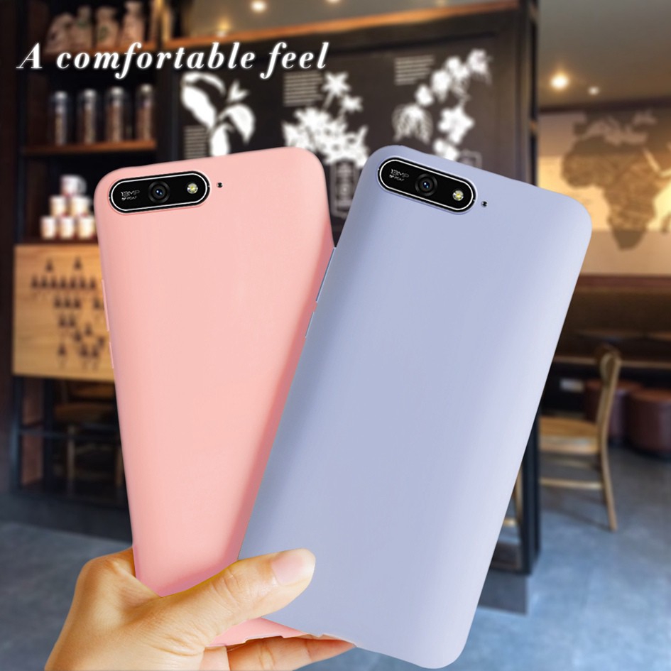 เคสโทรศัพท์ซิลิโคนแบบนิ่มกันกระแทกสําหรับ-huawei-y-6-2018-y-6-y-7-pro-y-9-prime-2019