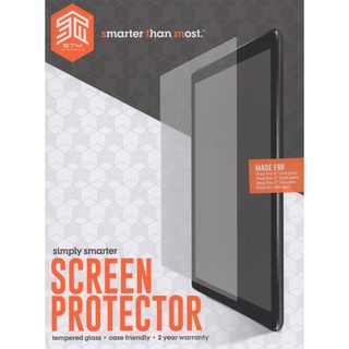 สินค้า ฟิลม์กระจก สำหรับ iPad Air 5/4 10.9\"/ Pro 11\"/Pro 12.9\" แบบไม่เต็มขอบ สำหรับเคสขอบหนา ยี่ห้อ STM Glass Screen Protector