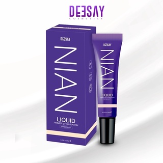 Deesay Nian Liquid Primer & Foundation Spf30 pa+++ รองพื้นเนียน