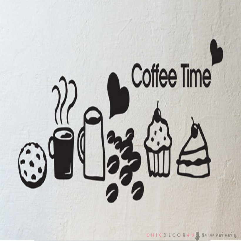 วอลล์สติ๊กเกอร์-lsf-025-coffee-time-กาแฟ