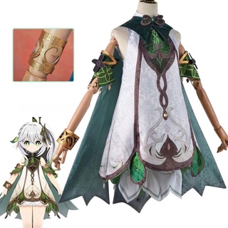 Genshin Nahida cosplay costume Nahida Set and Wig