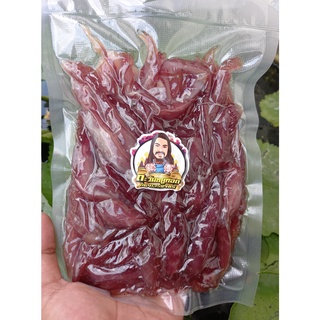 หมูแดดเดียวขนาด1000กรัม ตะวันหมูทอด ส่งเร็วทันใจไม่จกตา