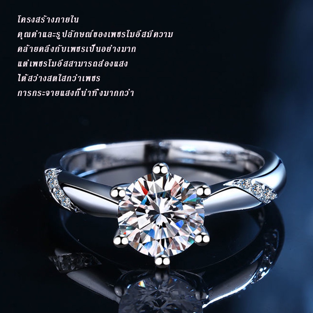 แหวนมินิมอล-แหวนทอง-vvi-แหวนเงินแท้-925-แหวนเพชร-คลาสสิคหกแฉก-แหวน-เพชรโมอีส-เรียบง่าย-เครื่องประดับหญิง-ของขวัญ-วันครบ