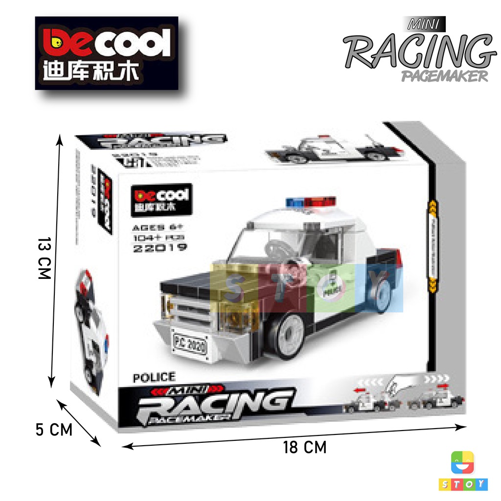 ชุดตัวต่อ MINI RACING PACEMAKER DECOOL 1 SET 4 กล่อง | Shopee Thailand