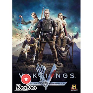 Vikings Season 2 ไวกิ้งส์ นักรบพิชิตโลก ปี 2 [เสียงไทย/อังกฤษ ซับไทย/อังกฤษ] DVD 3 แผ่น