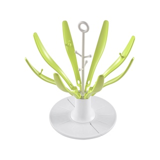 BEABA ที่ตากขวดนมพับได้ Flower foldable drying rack - NEON