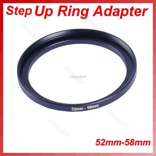 CH [READY STOCK]  1PC Metal 52mm-58mm Step Up Filter Lens Ring Adapter 52-58 mm 52 to 58 Stepping