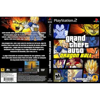 แผ่นเกมส์ PS2 (รับประกัน) grand theft auto dragonball F