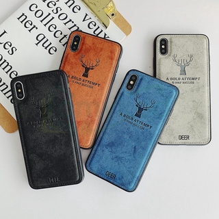 003 เคสโทรศัพท์ลายกวางสําหรับ samsung A52S/A22 5G / A22 4G / A10 OPPO A59 / F1S เคสลายกวาง เคสผ้ายื่น รุ่นใหม่ A20/A30