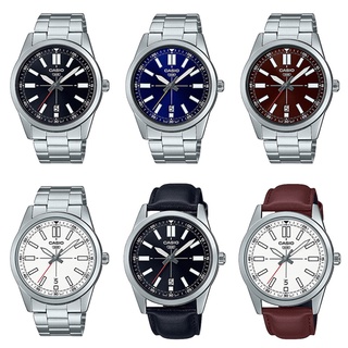 สินค้า CASIO นาฬิกาข้อมือผู้ชาย สายสแตนเลส รุ่น MTP-VD02D,MTP-VD02D-1E,MTP-VD02D-2E,MTP-VD02D-5E,MTP-VD02D-7E