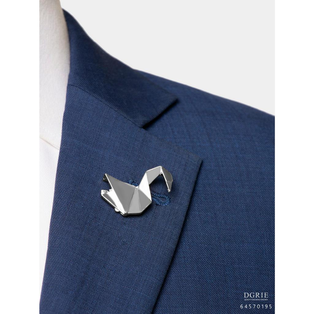 sliver-swan-brooch-เข็มกลัดหงส์สีเงิน