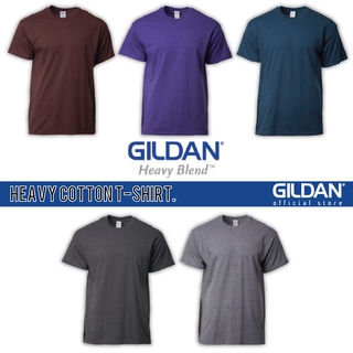 Gildan เสื้อยืดผ้าฝ้าย พิมพ์ลาย Russet Tweed Lilac Midnight Graphite Heather 5000 สําหรับผู้ใหญ่ ทุกเพศ