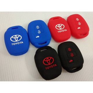 สินค้า ปลอกซิลิโคน Toyota vios yaris ativ กุญแจ 3ปุ่ม รีโมท toyota(No.26)