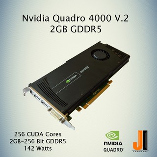 ภาพหน้าปกสินค้าNvidia Quadro 4000 V.2 2GB DDR5 มือสอง ที่เกี่ยวข้อง