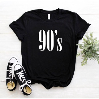 【Hot】❃▩90s Letters Women T shirt Cotton Casual Funny tshirts For Lady Top Tee Hipster Tumblr 4 Colors