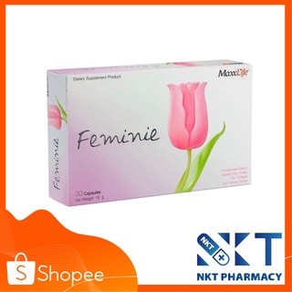 Maxxlife Feminie ฟิมินี่ 30cap อาหารเสริมสำหรับผู้หญิง คืนความเป็นสาว