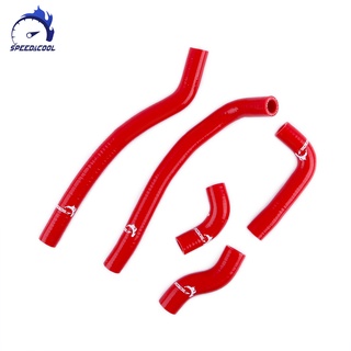 Motorcycle Silicone Radiator Coolant Tube Pipe Hose Kit For GAS GAS FSE FSR EC MC SM 400 450 2005 2006 2007 2008 2009 （5